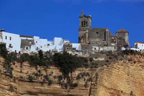Arcos de la Frontera in the province of Cadiz