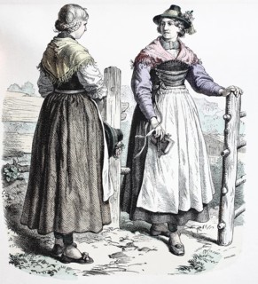Folk traditional costume