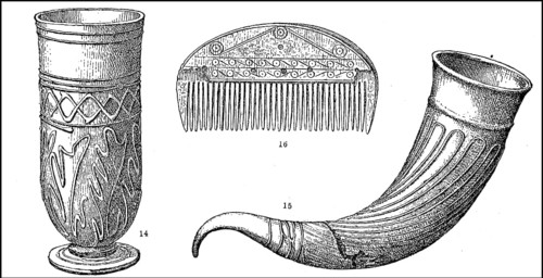 Germanic utensils from cultural life