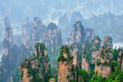Famous tourist attraction of China