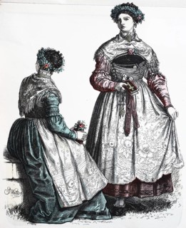 Folk traditional costume