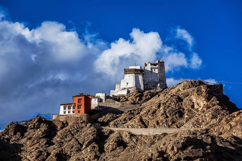 Namgyal Tsem gompa and fort. Leh