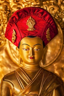 Buddha Sakyamuni statue in Lamayuru Gompa