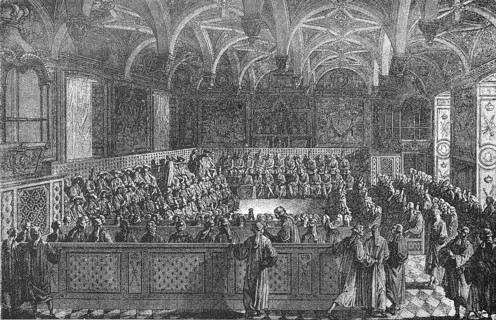 Royal session held on 19 November 1787 at the Palace de Justice in Paris