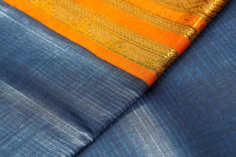 Indian silk saries close up. Background