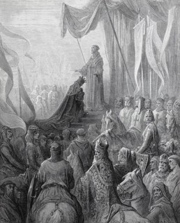 The crusades were a series of religious wars in western Asia and Europe
