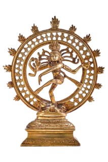 Bronze statue of indian hindu god Shiva Nataraja