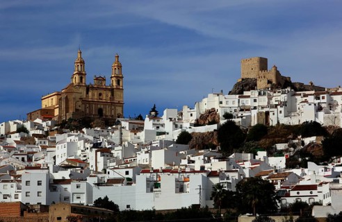 Municipality of Olvera in the province of Cadiz