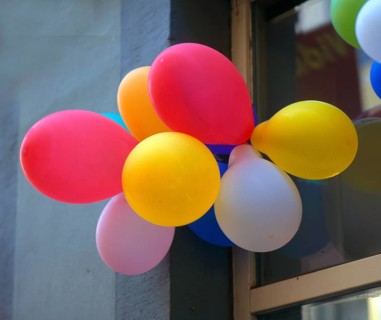 Bunte Luftballons