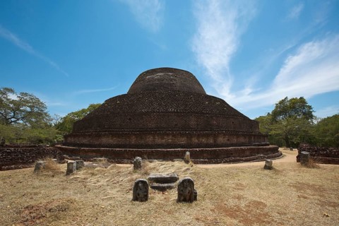 Ancient Buddhist dagoba