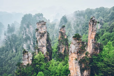 Famous tourist attraction of China