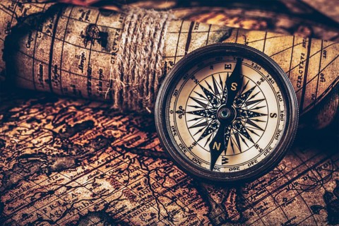 Travel geography navigation concept background