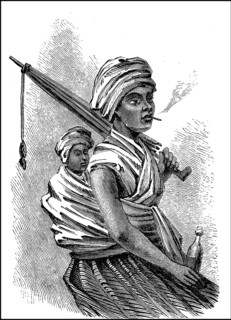 Woman with baby