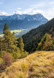 Hiking trail to Kramerspitz