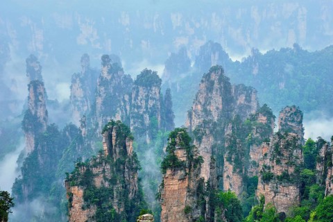 Famous tourist attraction of China