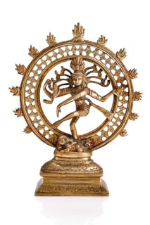 Bronze statue of indian hindu god Shiva Nataraja