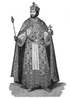 The Roman Emperor of the German Nation in Full Regalia