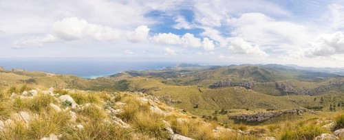 View from Puig des Porrassar
