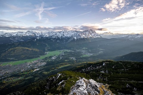 Sunset at the Kramerspitz