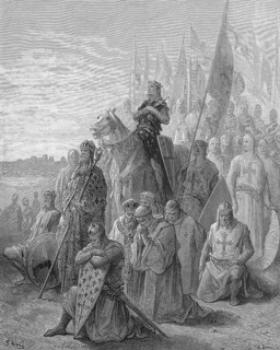 The crusades were a series of religious wars in western Asia and Europe initiated