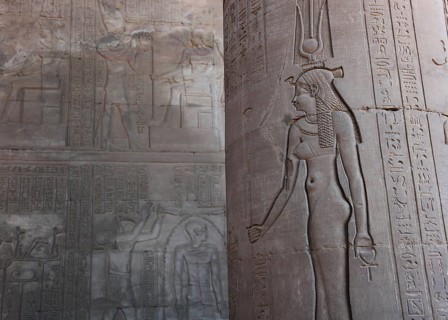 Representation of the goddess Hathour