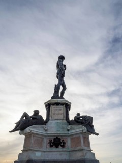 Statue of David in Piazzale Michelangelo
