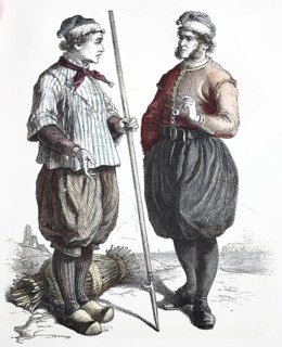 Folk traditional costume
