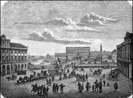Palace Square in Stockholm