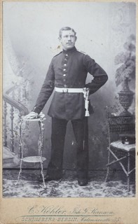 Man in uniform c. 1890