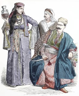 Folk traditional costume