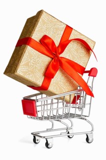 Gift shopping concept