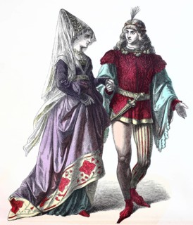Folk traditional costume