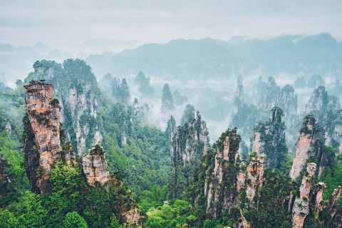 Famous tourist attraction of China