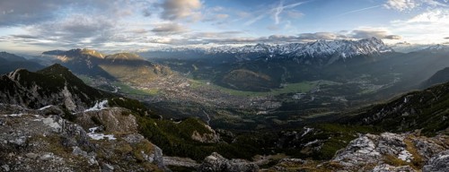View of Garmisch-Partenkirchen