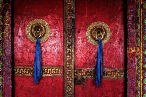 Gate of Spituk Gompa