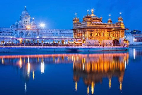 Sikh sacred site gurdwara Sri Harmandir Sahib