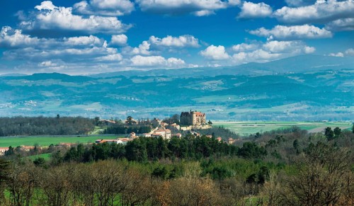 Paulhac castle near Brioude