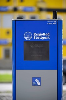 Automat der RegioRadStuttgart