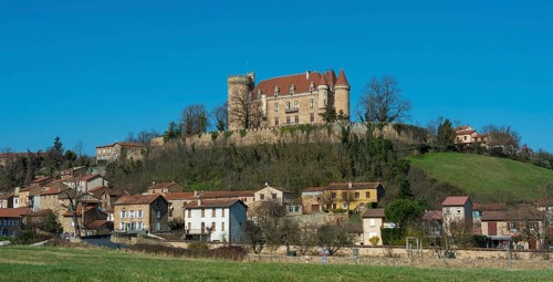 Paulhac castle near Brioude