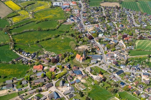 Luftbild von Sandesneben