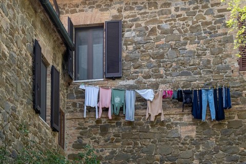 Typical village scene