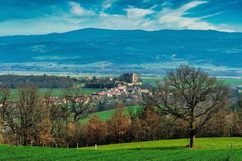 Paulhac castle near Brioude