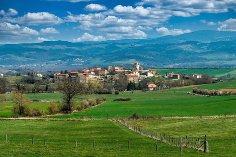 Village of Beaumont near Brioude