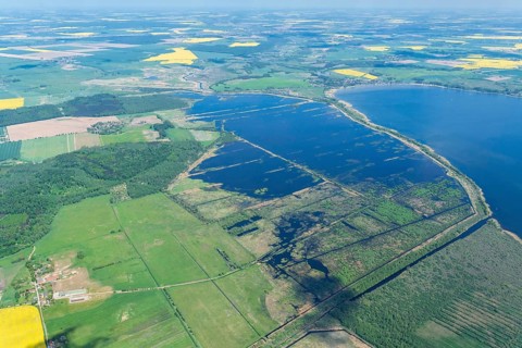 Aerial view Grosse Rosin