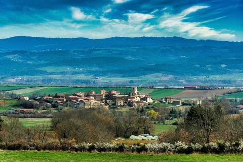 Village of Beaumont near Brioude