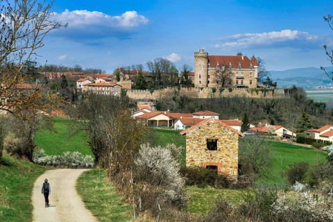Paulhac castle near Brioude