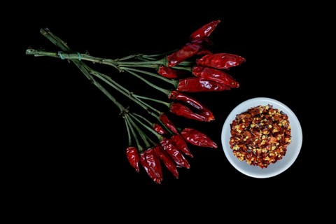 Dried chilli peppers