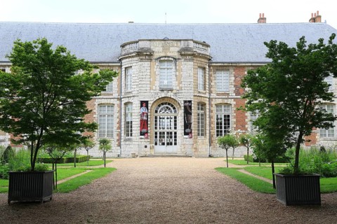 Art museum in the former bishop's palace behind Notre Dame of Chartres Cathedral