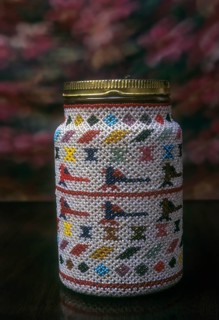 Bead works handicraft
