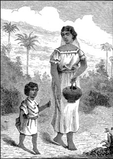 Woman from the Guarani people